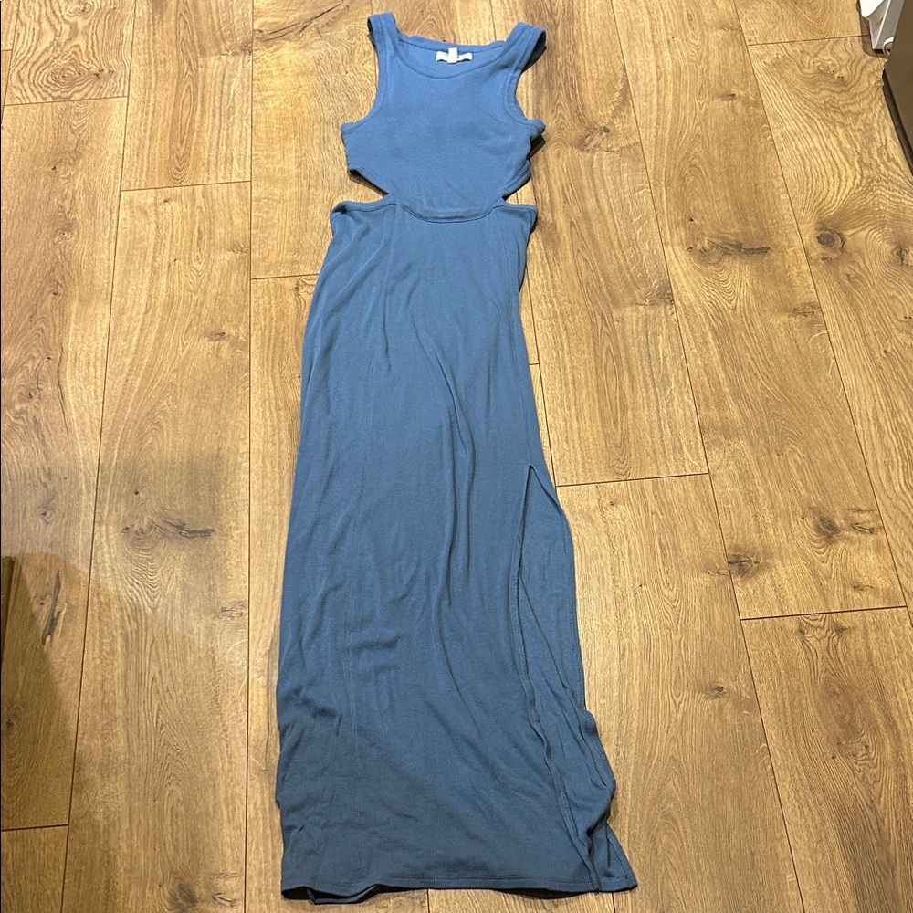 NWOT L Space cut out open back maxi dress